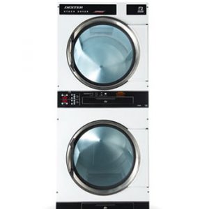 T-50X2 50 LB. INDUSTRIAL OPL STACKED DRYER