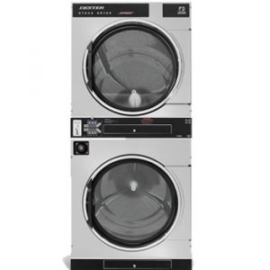 T-50X2 50 LB. INDUSTRIAL STACKED COIN-OP DRYER